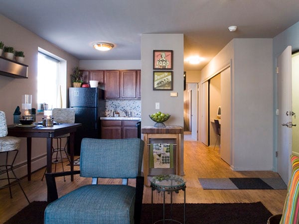 Living area - Rocket Apartments