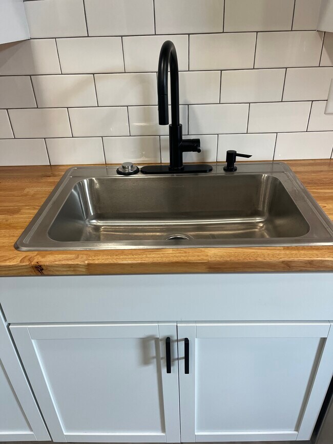 Large kitchen sink - 915 Garden St