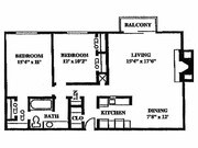 2BR/1BA