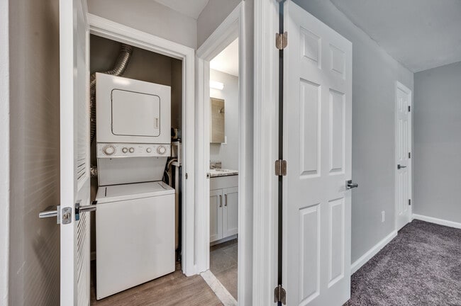 Washer and Dryer included in each home