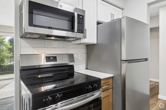 1 dormitorio, 1 baño - 600 pies cuadrados - Cocina