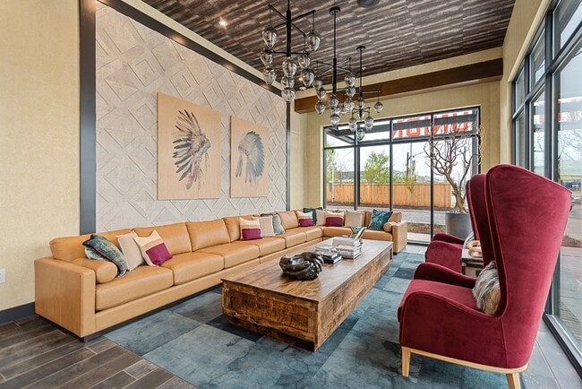 Welcoming Leasing Lobby