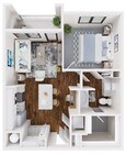 Plano de planta A2 de Ascend en Celina Hills