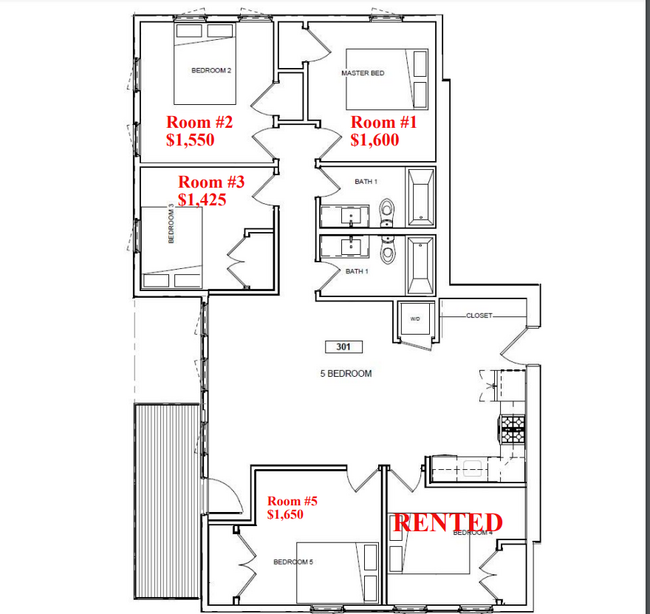 16-18 Highgate St. (Room Rental) - 16-18 Highgate St. (Room Rental) Unit 301