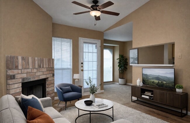 1BR, 1BA_560sqft Livingroom