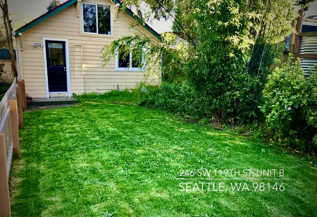 View of home from backyard - 246 SW 119th St House Unit B