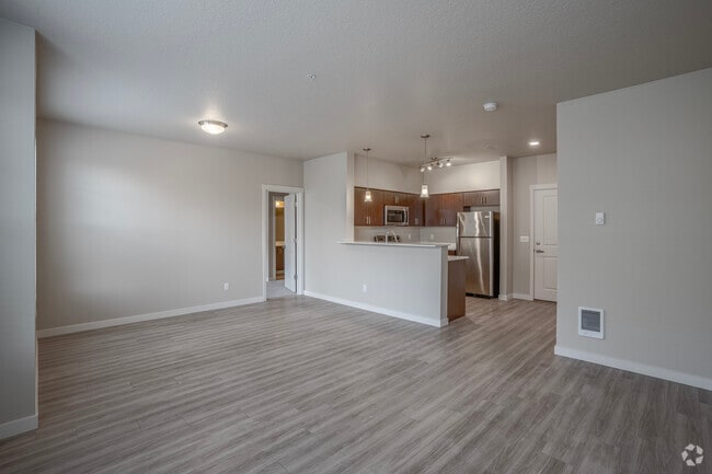 2BR, 2BA - 1056SF Living Room