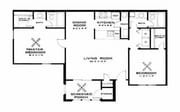 2x2 Large 1,200 sq ft