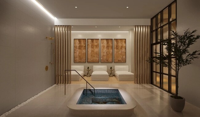 Modera Nations offers a spa featuring two saunas and a cold plunge. - Modera Nations