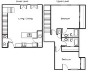 Interurban Building - PB8 - 2.5 Beds - 2.5 Baths - 1440 Sq. ft.