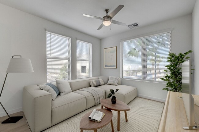 Rendering from sister community (Heirloom at Torrey Pines) — for illustrative purposes only.