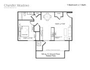 1 Bedroom, 1 Bath