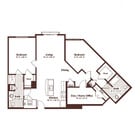 Osprey Cove - B4 - 2 Beds - 2 Baths - 1356 Sq. ft.