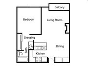 1BR/1BA