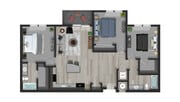 Floor Plan 3x2