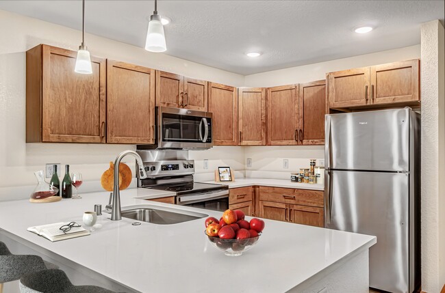 Two bedroom, two bath open concept