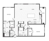 B3: 2bed 2bath