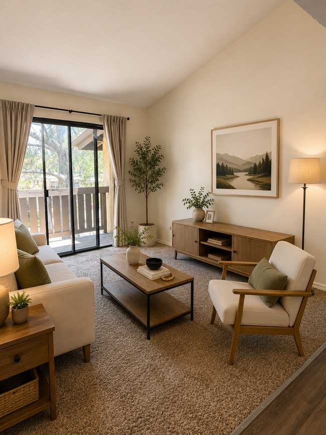 Sala de estar - 10272 Black Mountain Rd Unidad 160