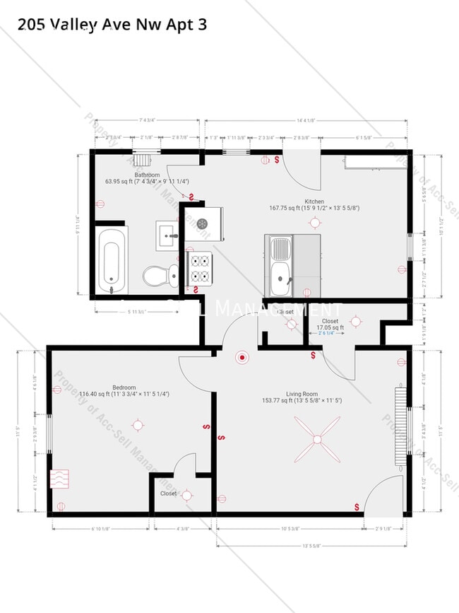 Photo - 205 Valley Ave NW Unidad 3