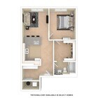 1 dormitorio / 1 baño A8 758 pies cuadrados
