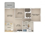 2 Bedroom