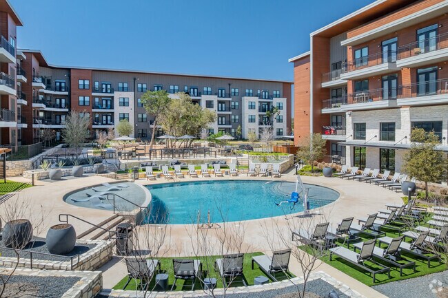 Resort-style pool