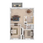 Ashley Trace - Two Bedroom with Balcony