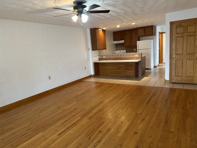 Open kitchen and living room - 1052 Lakeshore Dr Apartments Unit 1052