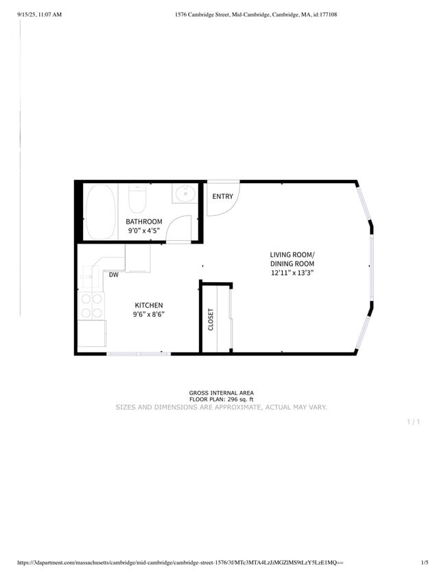 Photo - 1576 Cambridge St Unit 1F