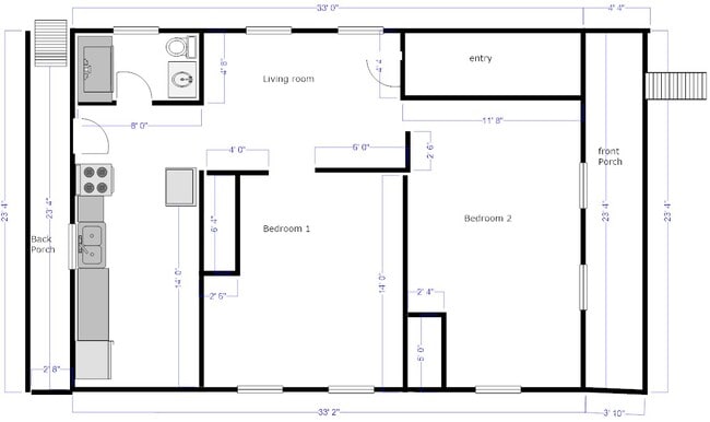 Floor plan - 31 N Willard St Unit A