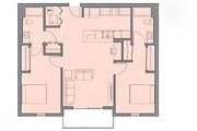 Unit C with North or South facing views