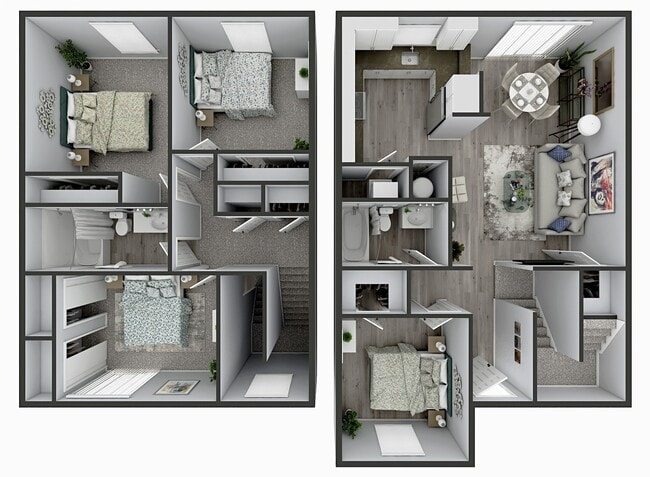 4 Bedroom Townhome
