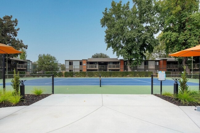 Tennis Court - Apex on the River Apartments