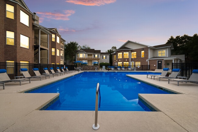 Resort-style swimming pool