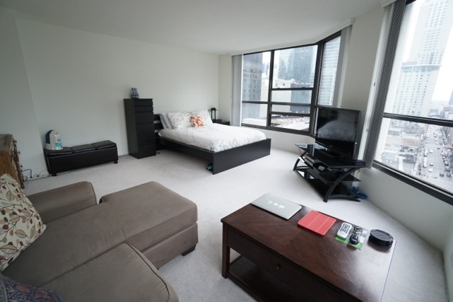 Accommodates furniture easily - 405 N WABASH Ave Condo Unit 1103