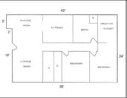 2BR/1BA