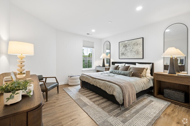 2BR, 2BA w/Den - 1,286SF - Primary Bedroom