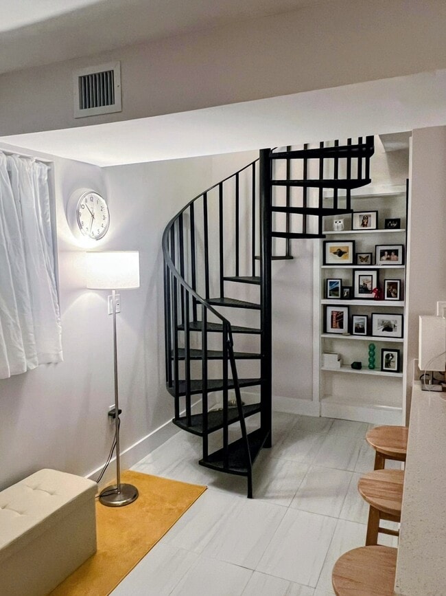 Stairs to Loft - 641 SW 28th Rd Unit Loft