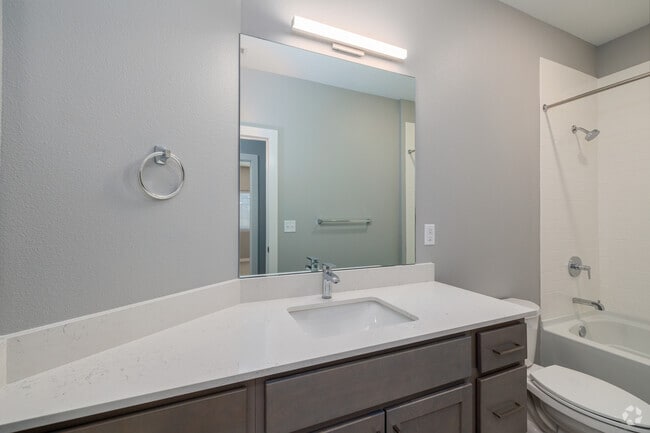 2BR, 2BA - 1155SF - Second Bathroom