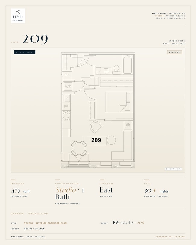 Building Photo - 1 Bedroom Suite · 475 sq ft Unit 209