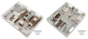 Plymouth - 3 Bed 2.5 Bath - 1268 Sq. Ft.