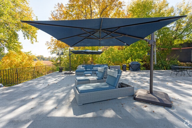 Patio - Harbor District Apartments