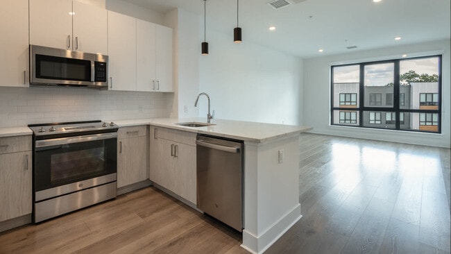 Kitchen with Stainless Steel Appliances