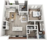 A5-A floor plan Enclave Falcon Pointe