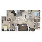 C1R floor plan The Graham