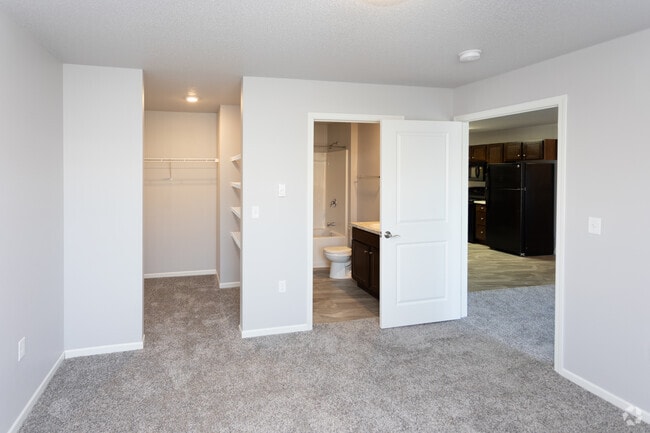 2BR, 2BA - 996 - 1,068SF - Primary Bedroom