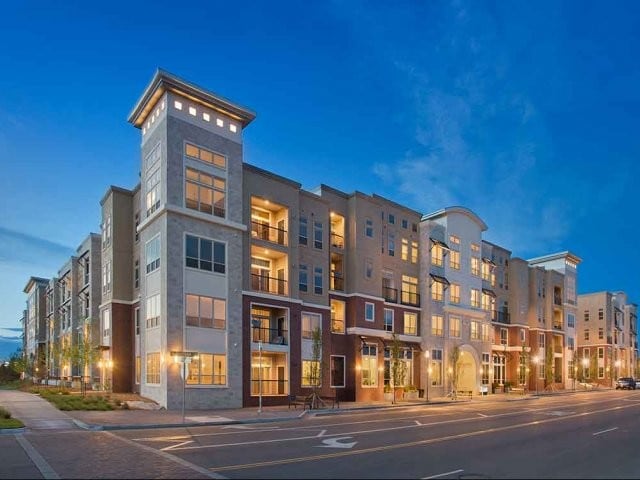 Exterior building view - AMLI RidgeGate Apartments