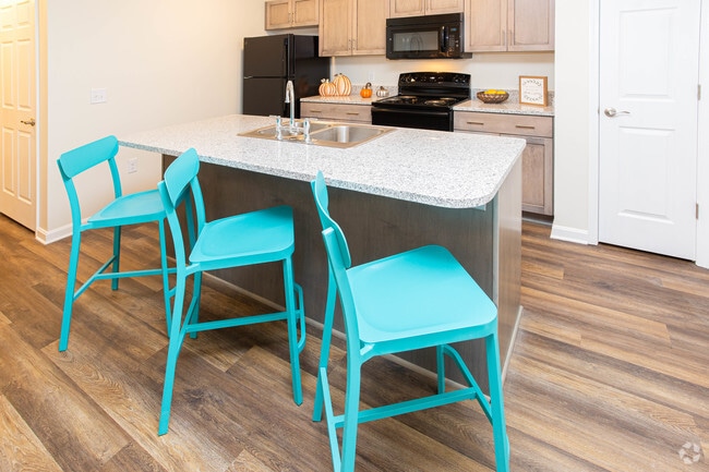 2HAB, 2BA - 933 ft² - Deluxe- Cocina