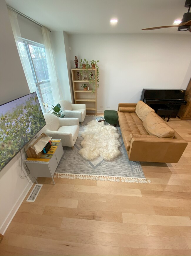 Living Room - 1625 Church St Townhome