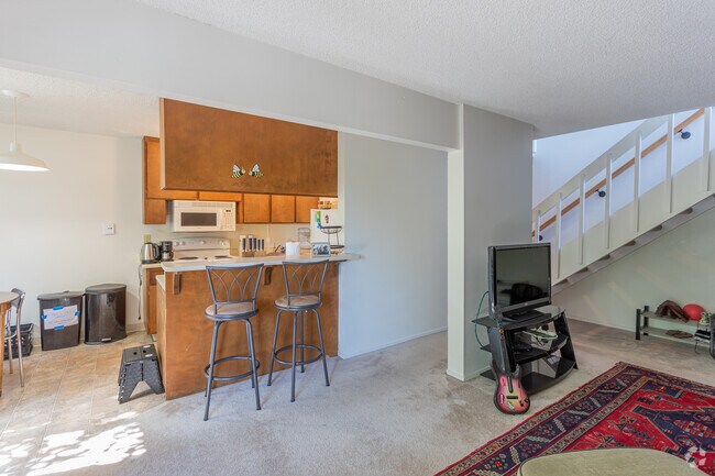 2BR, 1.5BA Kitchen - Viking Apartments